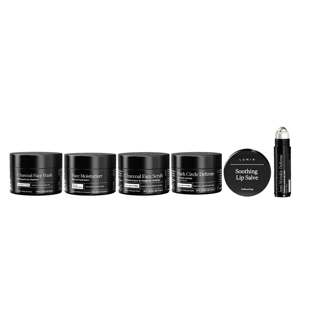 Lumin 6-Piece Skincare Travel Pack