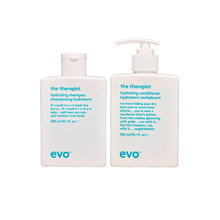 Load image into Gallery viewer, Evo The Therapist Hydrating Shampoo and Conditioner 300ml Bundle