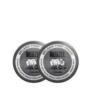 Reuzel Extreme Hold Matte Pomade 95g Duo Bundle