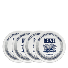 Load image into Gallery viewer, Reuzel Clay Matte Pomade 95g Quad Bundle