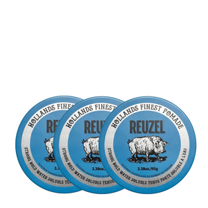 Reuzel Blue Pomade 95g Trio Bundle