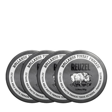 Load image into Gallery viewer, Reuzel Extreme Hold Matte Pomade 95g Quad Bundle