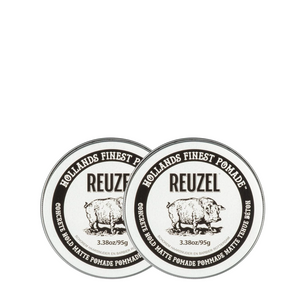 Reuzel Concrete Hold Matte Pomade 95g Duo Bundle