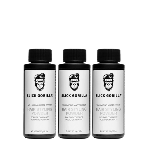 Slick Gorilla Hair Styling Powder 20g Trio Bundle