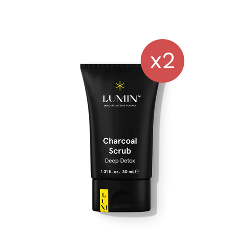 Lumin Charcoal Scrub Duo Bundle