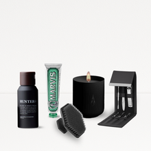 Load image into Gallery viewer, Above The Collar Men&#39;s Grooming Advent Calendar Gift Duo Bundle - Presale