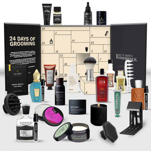 Above The Collar Men's Grooming Advent Calendar Gift - Presale
