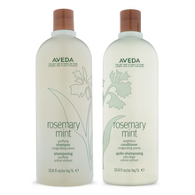 Load image into Gallery viewer, Aveda Rosemary Mint Litre Duo Bundle