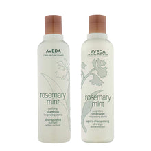 Load image into Gallery viewer, Aveda Rosemary Mint Purifying Shampoo and Weightless Conditioner 250ml Bundle