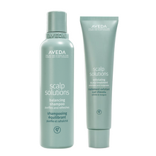 Load image into Gallery viewer, Aveda Scalp Solutions Balancing Shampoo and Exfoliating Scalp Treatment Bundle