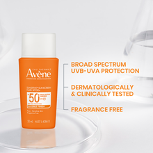 Load image into Gallery viewer, Avène Sunsitive Sunscreen Fluid SPF50+ 50ml