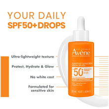 Load image into Gallery viewer, Avène Sunsitive Sunscreen Serum SPF50+ 30ml