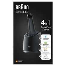 Load image into Gallery viewer, Braun 4-in-1 SmartCare Centre Electric Shaver Cleaning &amp; Charging Station 0-CC