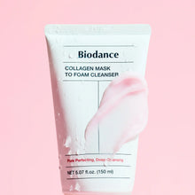 Load image into Gallery viewer, Biodance Collagen Mask To Foam Cleanser 150ml