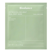 Load image into Gallery viewer, Biodance Refreshing Sea Kelp Real Deep Mask - 1 Piece