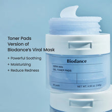 Load image into Gallery viewer, Biodance Cera-Nol Gel Toner Pads 60 Pads