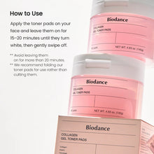 Load image into Gallery viewer, Biodance Collagen Gel Toner Pads 60 Pads