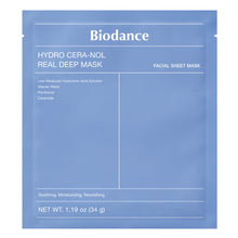 Load image into Gallery viewer, Biodance Hydro Cera-Nol Real Deep Mask 1Box - 4 Pieces