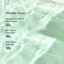 Load image into Gallery viewer, Biodance Refreshing Sea Kelp Real Deep Mask 1Box - 4 Pieces