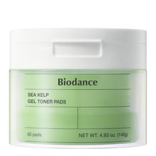 Load image into Gallery viewer, Biodance Sea Kelp Gel Toner Pads 60 Pads