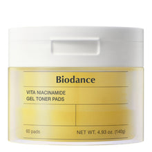 Load image into Gallery viewer, Biodance Vita Niacinamide Gel Toner Pads 60 Pads