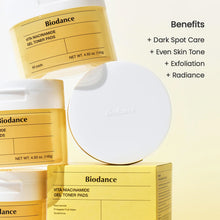 Load image into Gallery viewer, Biodance Vita Niacinamide Gel Toner Pads 60 Pads