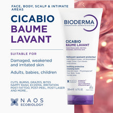 Load image into Gallery viewer, Bioderma Cicabio Soothing Protective Cleansing Balm 200ml