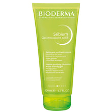 Load image into Gallery viewer, Bioderma Sebium Gel Moussant Actif Anti-Blemish Gel Cleanser for Acne-Prone Skin 200ml