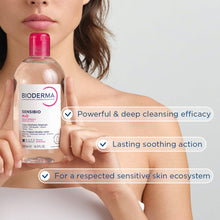 Load image into Gallery viewer, Bioderma Sensibio H2O Soothing Micellar Water Cleanser for Sensitive Skin 250ml