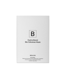 Load image into Gallery viewer, Biologi Hydra Boost Bio Cellulose Mask - 4 Pack