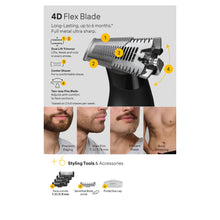 Load image into Gallery viewer, Braun Series X Wet &amp; Dry Hybrid Trimmer with 5 Attachments XT5100