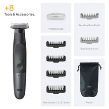 Load image into Gallery viewer, Braun Series X Face &amp; Body Hybrid Trimmer XT5200