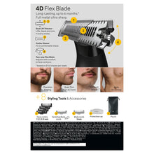 Load image into Gallery viewer, Braun Series X Face &amp; Body Hybrid Trimmer XT5200
