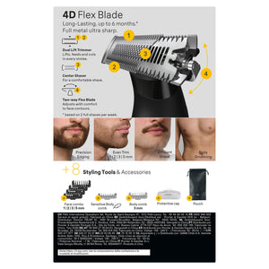 Braun Series X Face & Body Hybrid Trimmer XT5200