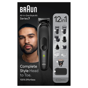 Braun Series 7 All-In-One Beard Hair Body Styling Kit MGK4760