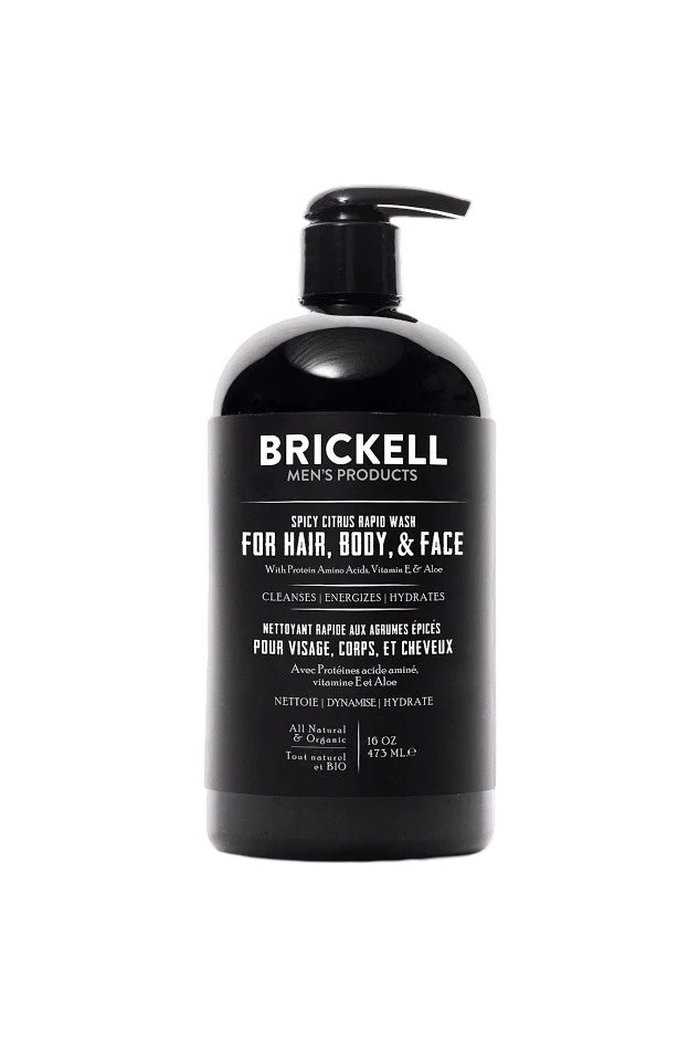 Brickell All in One Wash 473ml - Spicy Citrus