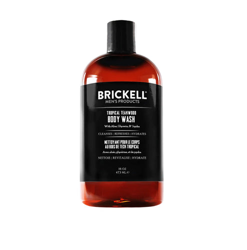 Brickell Invigorating Body Wash 473ml - Tropical Teakwood