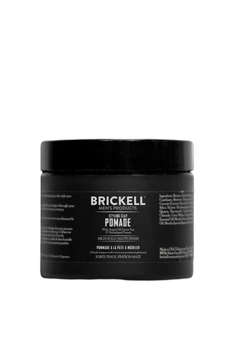 Brickell Styling Clay Pomade for Men 59ml