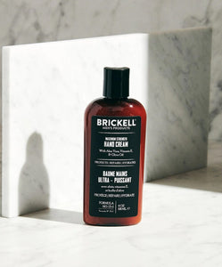 Brickell Maximum Strength Men's Hand Cream 118ml - Scented