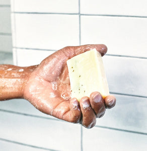 Brickell Men's Soap Scrub Bar Mint Single Bar