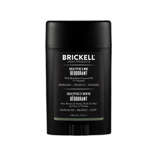 Load image into Gallery viewer, Brickell Natural Deodorant For Men - Eucalyptus &amp; Mint