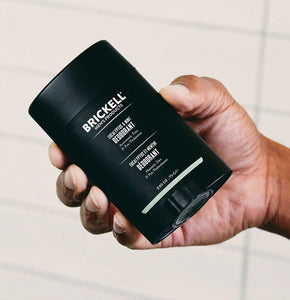 Brickell Natural Deodorant For Men - Eucalyptus & Mint
