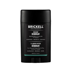 Brickell Natural Deodorant For Men -  Fresh Mint