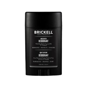 Brickell Natural Deodorant For Men - Unscented