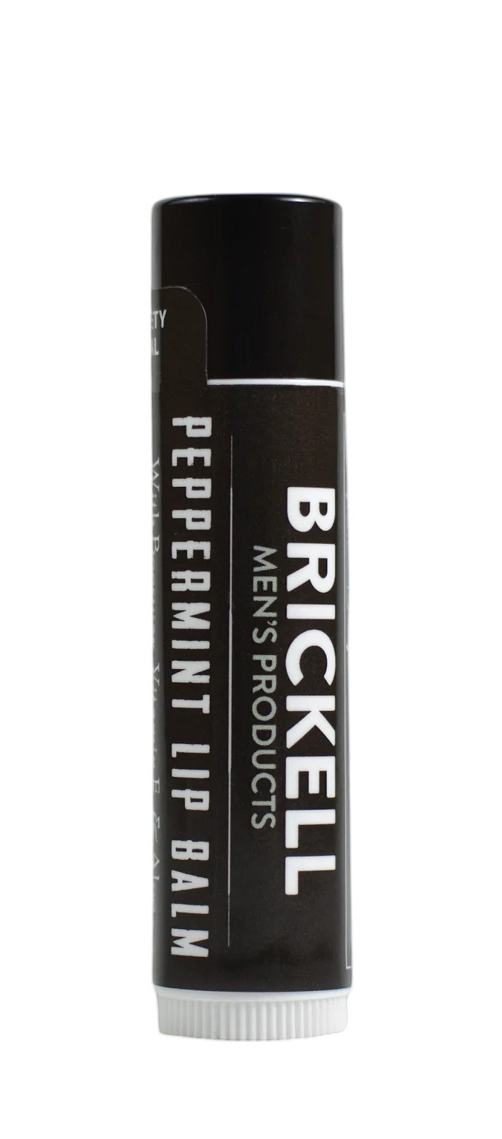 Brickell No Shine Lip Balm for Men Single Stick