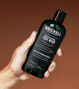 Brickell Purifying Charcoal Face Wash for Men 237ml - Scented