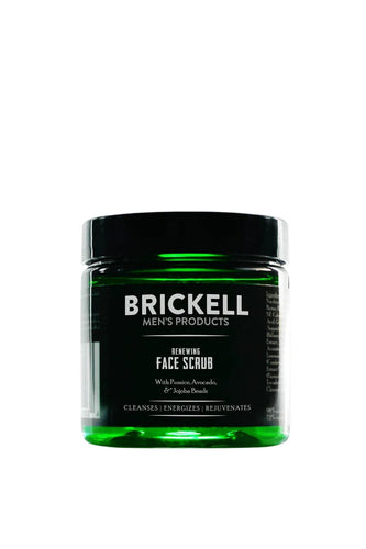 Brickell Renewing Face Scrub for Men 118ml - Naturally Scented