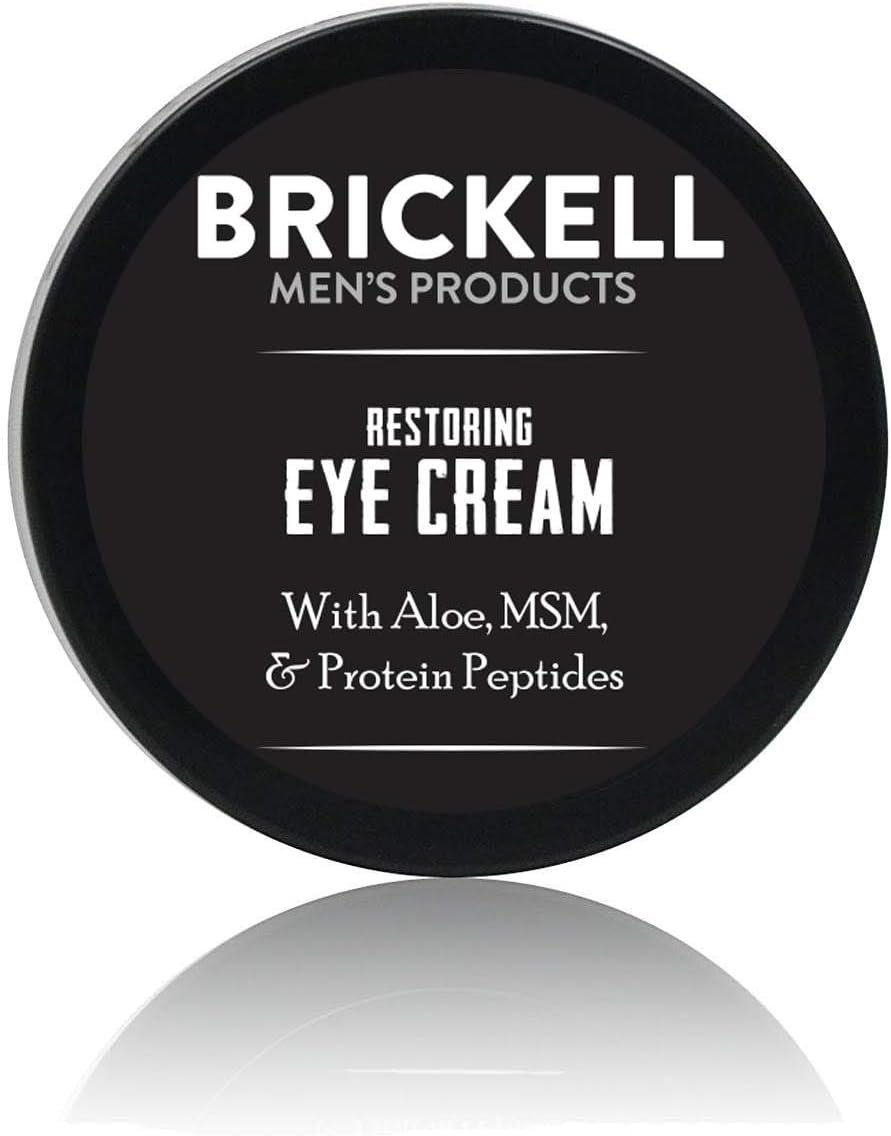 Brickell Restoring Eye Cream for Men 15ml - Unscented