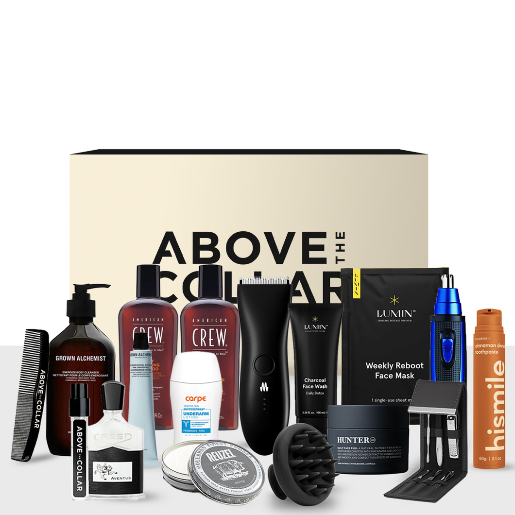 Above The Collar Men's Grooming Christmas Bundles
