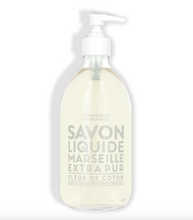 Load image into Gallery viewer, Compagnie de Provence Liquid Marseille Soap 495ml - Cotton Flower